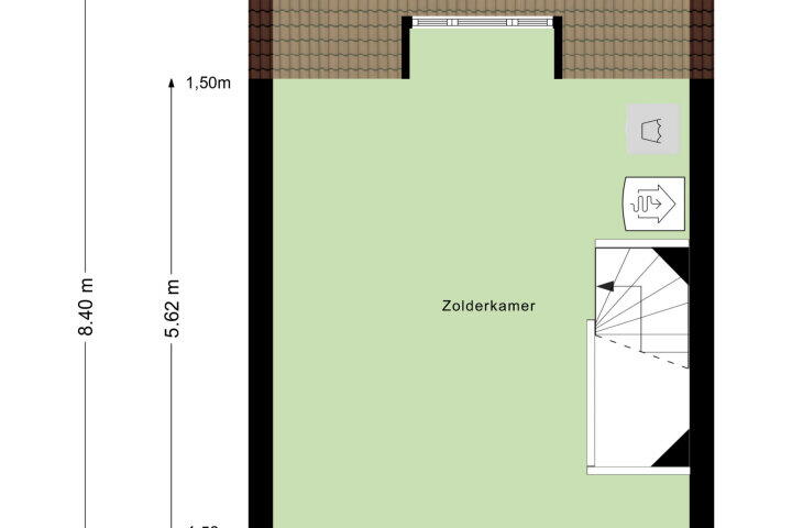 Plattegrond – Stadhoudersstraat 32, Maastricht