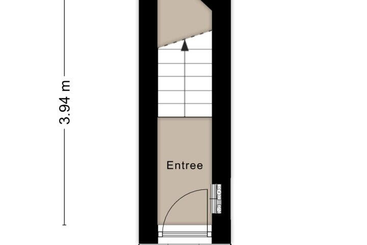 Plattegrond – St Adrianusstraat 23, Eindhoven