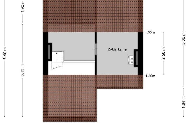 Plattegrond – St Adrianusstraat 23, Eindhoven