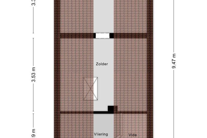 Plattegrond – St. Agnetenweg 85, Nijmegen