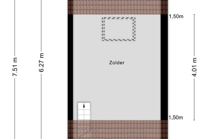 Plattegrond – St. Agnetenweg 85, Nijmegen
