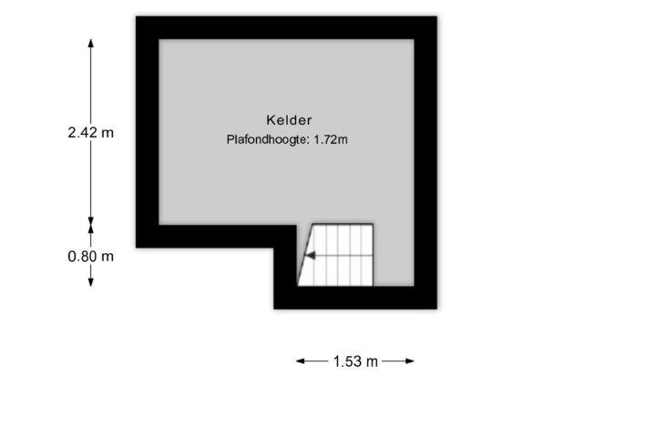 Plattegrond – Stakenbergweg 166, Elspeet