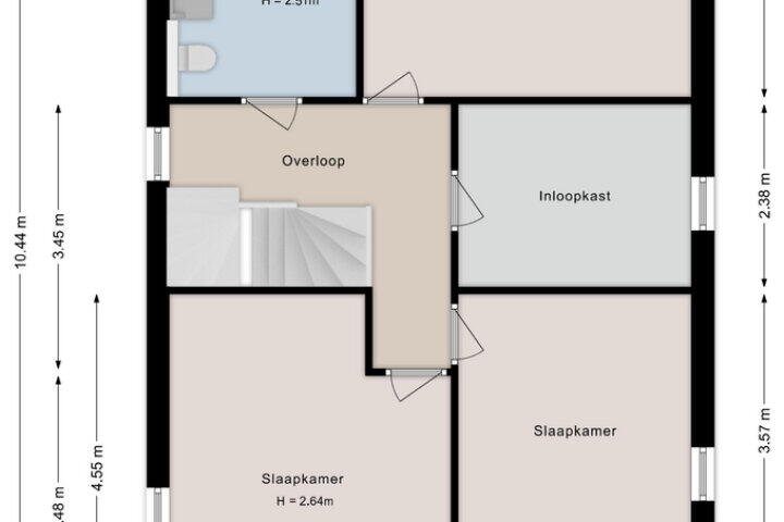 Plattegrond – St. Andreasstraat 4, Steenwijkerwold