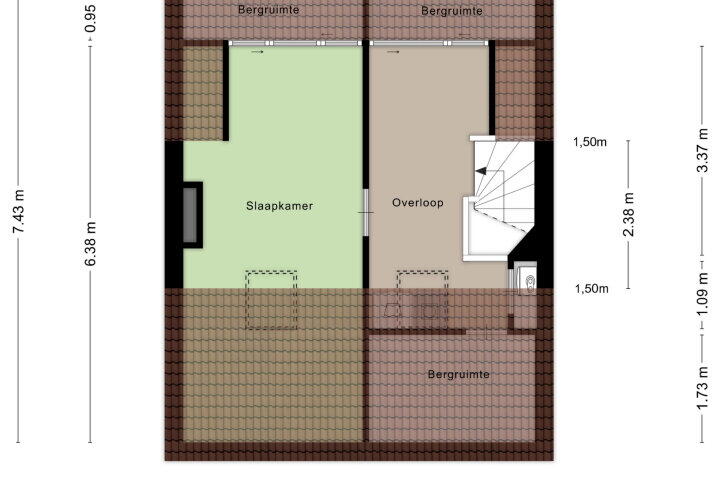 Plattegrond – Startvenseweg 53, Wijchen