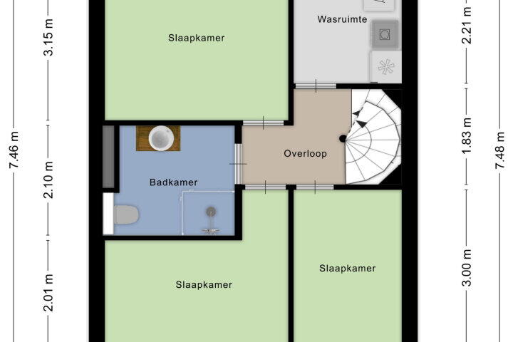 Plattegrond – Startvenseweg 65, Wijchen
