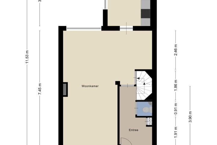 Plattegrond – Startvenseweg 97, Wijchen