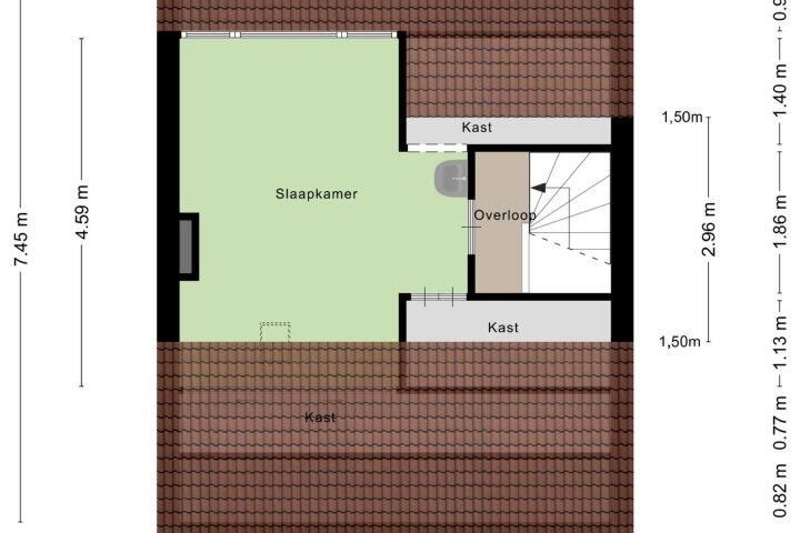 Plattegrond – Startvenseweg 97, Wijchen