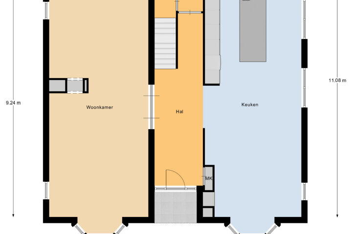 Plan – Stationsstraat 16, Gronsveld