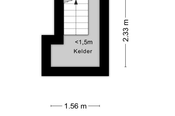 Plattegrond – Stationsstraat 10, Gieten