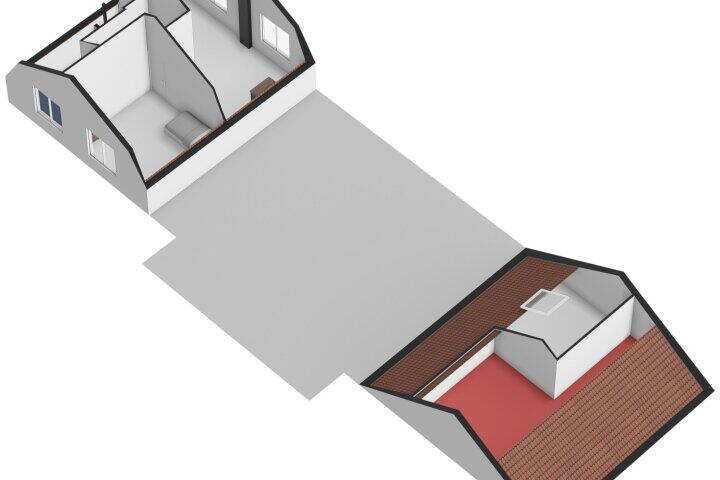 Plattegrond – Stationsstraat 135, Hegelsom