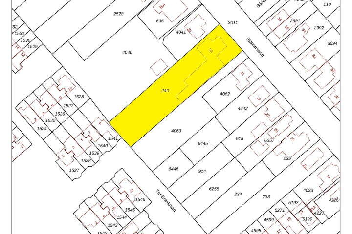 Plattegrond – Stationsweg 33, Heerhugowaard