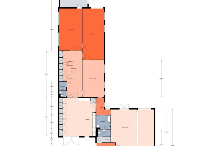 Plattegrond – Stationsweg 33, Heerhugowaard