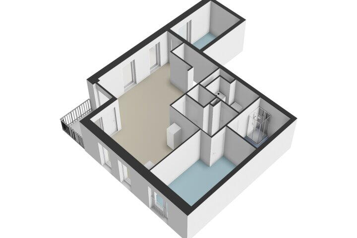 Plattegrond – Steelvlietplein 36, Amsterdam