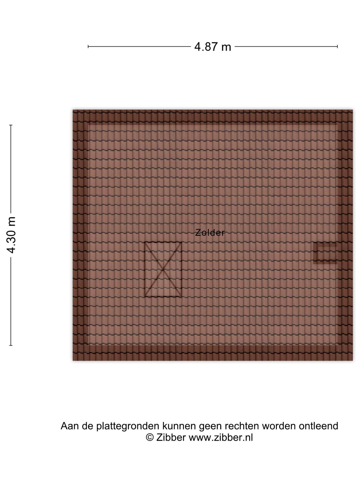 Plattegrond 4 - Steenbokstraat 58, Hazerswoude-rijndijk