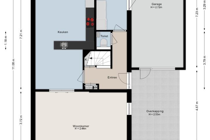 Plan – Steendijk 11, Tuk