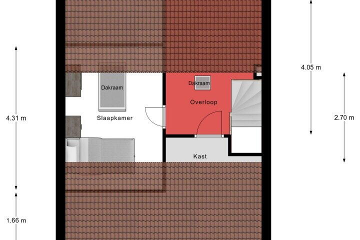 Plattegrond – Steenstraat 85, Panningen