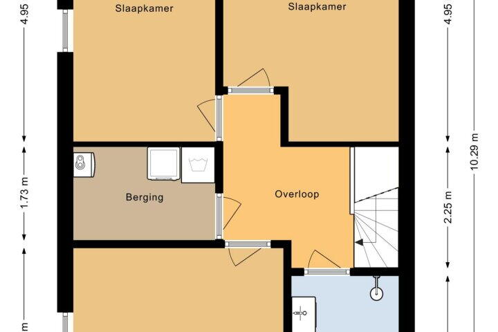Plattegrond – Steigerdijk 19, Heerhugowaard