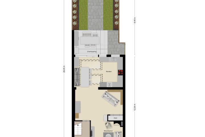 Plattegrond – Stelberg 2, Wouw