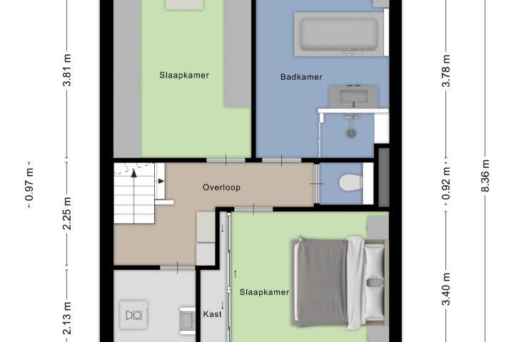 Plattegrond – Stelberg 2, Wouw