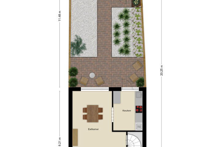 Plattegrond – Stelberg 37, Wouw