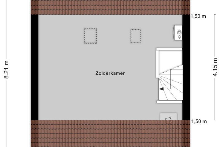 Plattegrond – Stelberg 37, Wouw