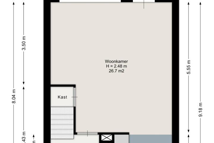 Plattegrond – Stentorlaan 85, Enschede