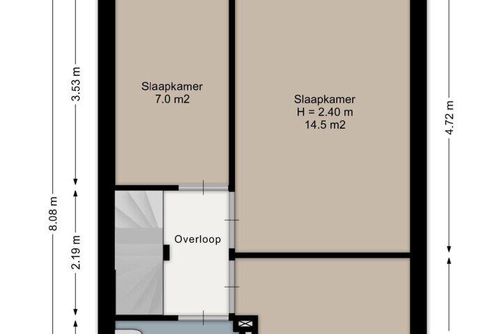 Plattegrond – Stentorlaan 85, Enschede
