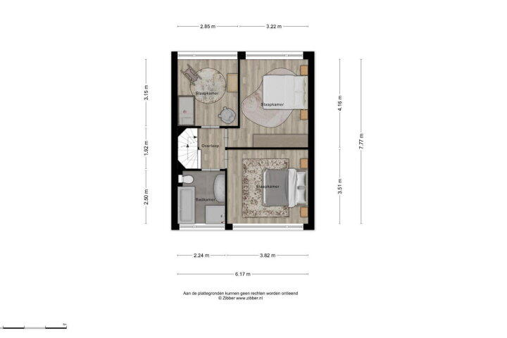 Plattegrond – Sterrebos 283, Breda