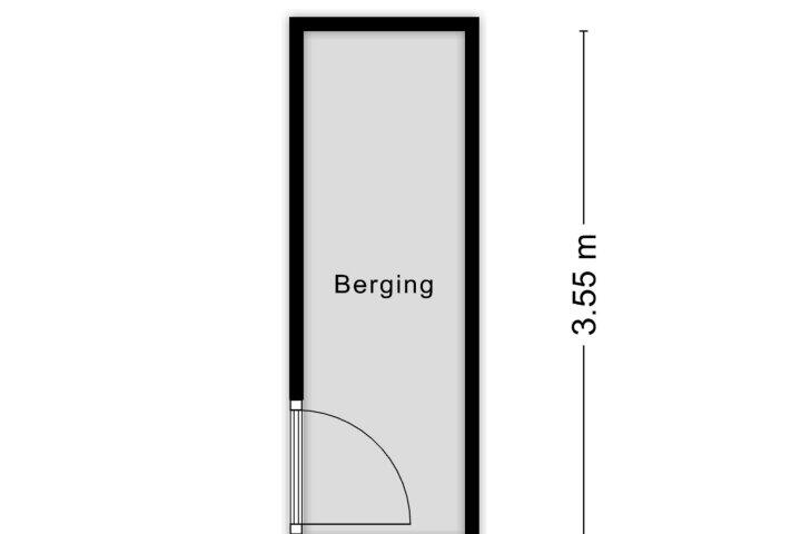 Plattegrond – Sterrebosweg 1 A, Wijchen