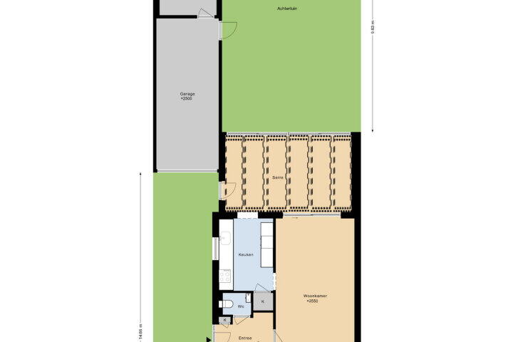Plattegrond – Stiftstraat 7, Landgraaf