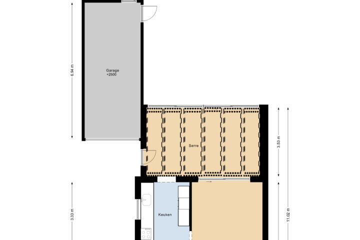 Plattegrond – Stiftstraat 7, Landgraaf