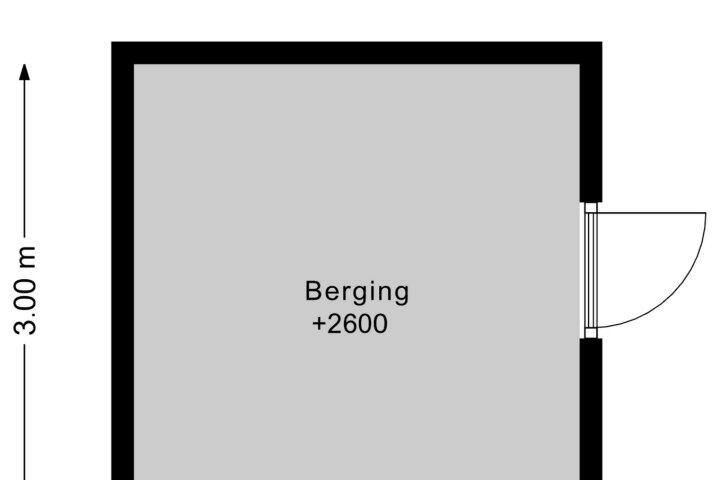 Plattegrond – Stiftstraat 7, Landgraaf