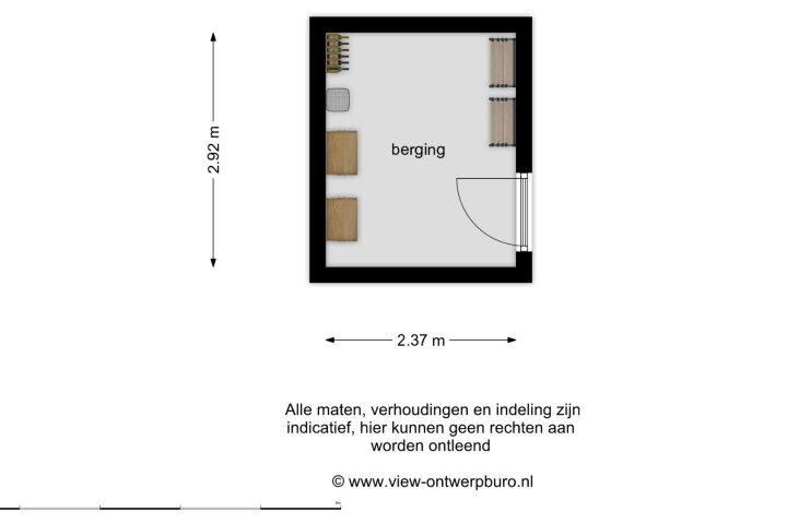 Plattegrond – St. Ignatiusstraat 50 B, Breda
