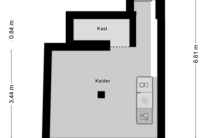 Plattegrond – St. Jacobslaan 37, Nijmegen