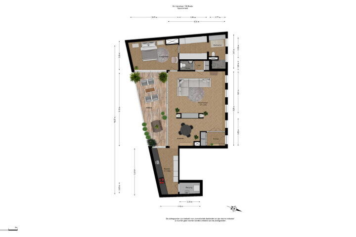 Plan – St. Janstraat 11 B, Breda