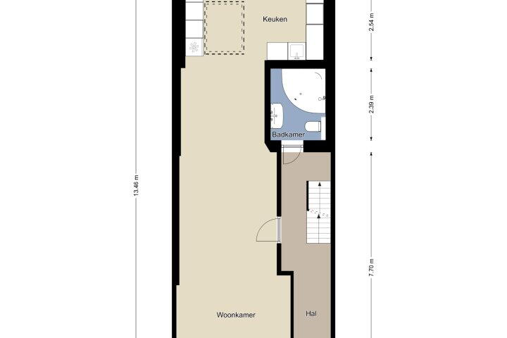 Plattegrond – St. Nicolaasstraat 25, Simpelveld