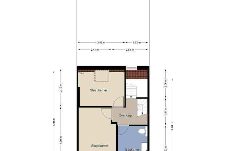 Plattegrond – St. Nicolaasstraat 25, Simpelveld