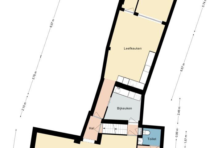 Plattegrond – St. Nicolaasstraat 43, Simpelveld