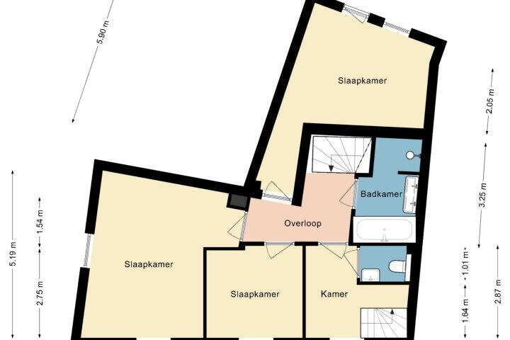 Plattegrond – St. Nicolaasstraat 43, Simpelveld