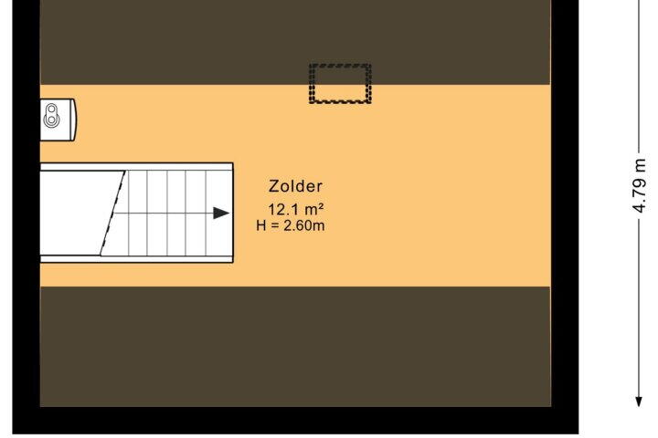 Plattegrond – Stobbenven 14, Roden