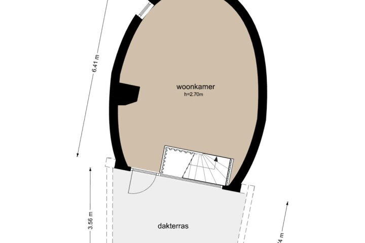 Plattegrond – Stokerkade 72, Amsterdam