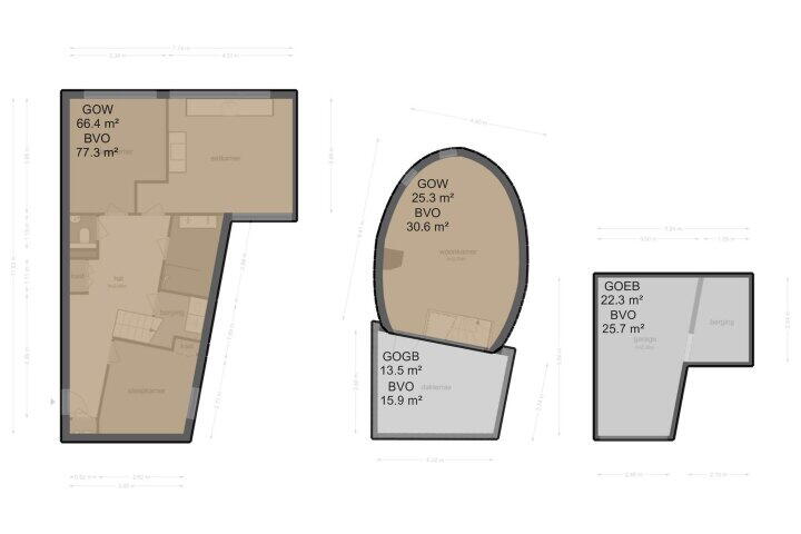 Plattegrond – Stokerkade 72, Amsterdam