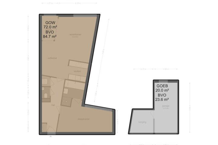 Plattegrond – Stokerkade 84, Amsterdam
