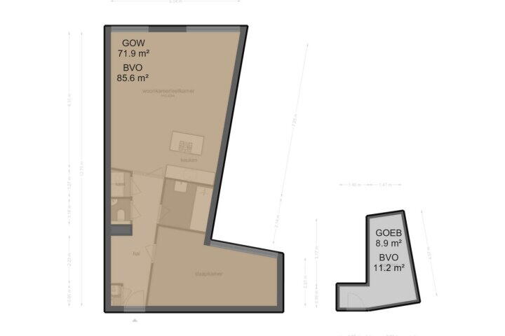 Plattegrond – Stokerkade 90, Amsterdam