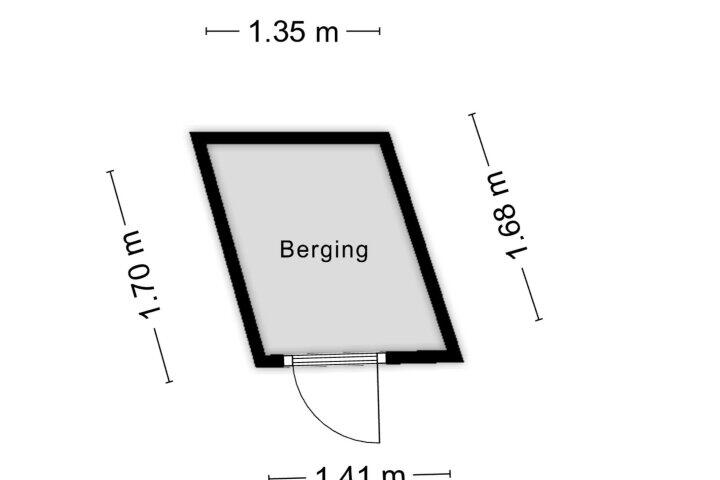 Plattegrond – S Toonen Dekkersstraat 9, Balgoij