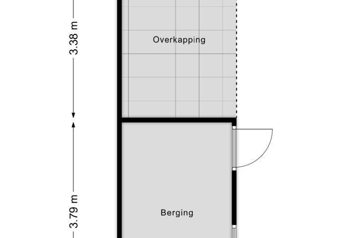 Plattegrond – Stoopstraat 63, Roosendaal
