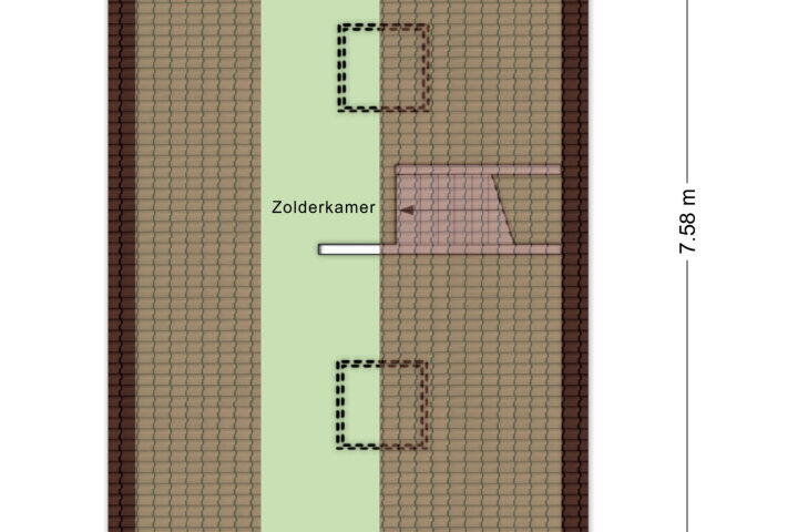 Plattegrond – Stoopstraat 73, Roosendaal