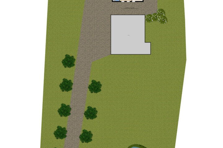 Plattegrond – Strenkhaarsweg 9, Lemelerveld