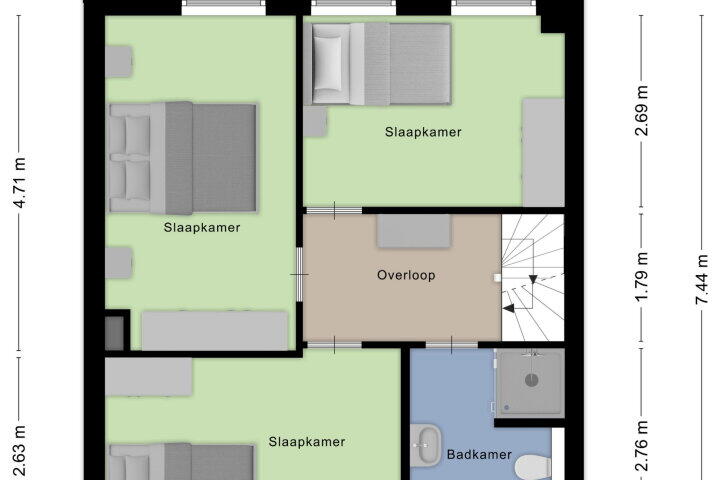 Plattegrond – Strijp 4, Wouw