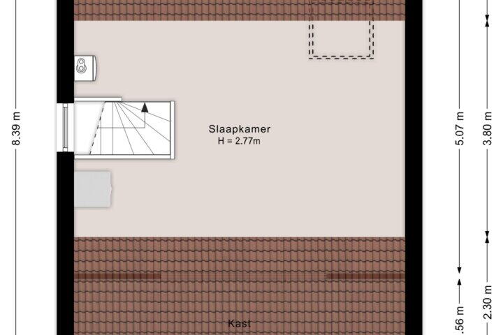 Plattegrond – Stuwwal 11, Steenwijk